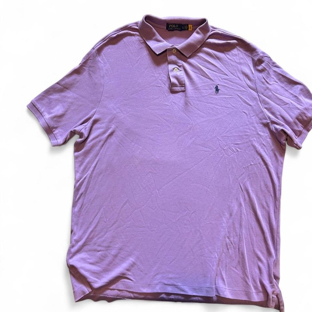 Polo Ralph Lauren purple polo shirt